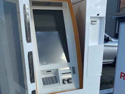 Getcoins - Bitcoin ATM - Inside of Shell in Alexandria, Virginia