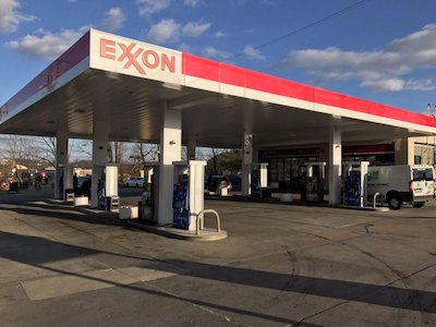 Getcoins - Bitcoin ATM - Inside of Exxon in Capitol Heights, Maryland