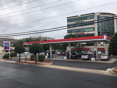 Getcoins - Bitcoin ATM - Inside of Tysons Corner Exxon in Vienna, Virginia