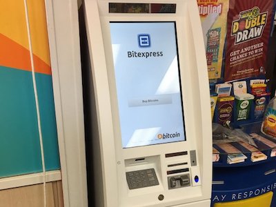 Getcoins - Bitcoin ATM - Inside of BP in Charlotte, North Carolina