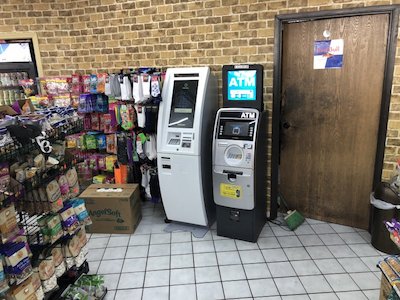 Getcoins - Bitcoin ATM - Inside of Marathon in Detroit, Michigan