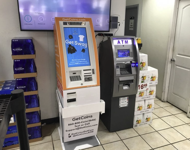 Getcoins - Bitcoin ATM - Inside of Shell in Virginia Beach, Virginia