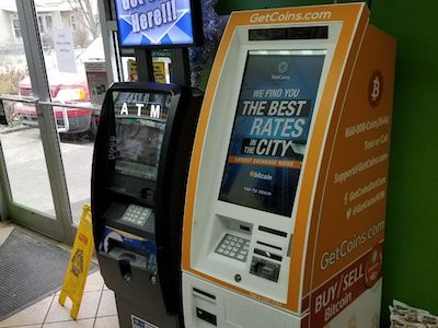 Getcoins - Bitcoin ATM - Inside of Phillips 66 in Indianapolis, Indiana