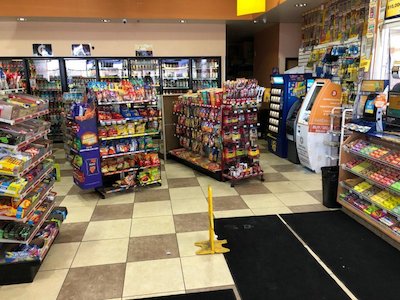 Getcoins - Bitcoin ATM - Inside of Shell in Homewood, Illinois