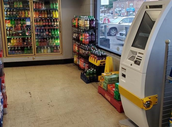 Getcoins - Bitcoin ATM - Inside of Sunoco in Collingdale, Pennsylvania