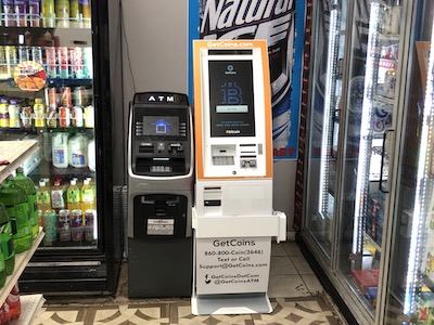 Getcoins - Bitcoin ATM - Inside of Red Mini Mart in Richmond, Virginia