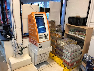 Getcoins - Bitcoin ATM - Inside of Valero in Washington, Washington D.C.