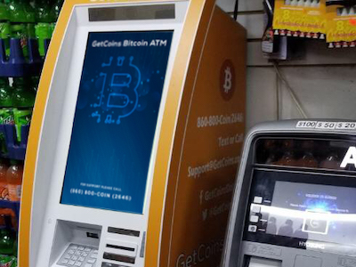 Getcoins - Bitcoin ATM - Inside of Sunoco in Detroit, Michigan