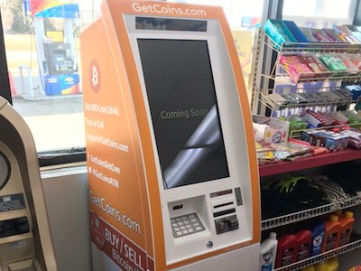 Getcoins - Bitcoin ATM - Inside of Sunoco in Southfield, Michigan