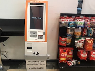 Getcoins - Bitcoin ATM - Inside of Sunoco  in Lanham, Maryland