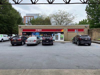 Getcoins - Bitcoin ATM - Inside of Exxon in Columbia, Maryland