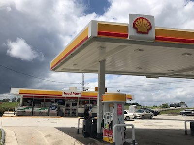 Getcoins - Bitcoin ATM - Inside of Shell in Atlanta, Georgia