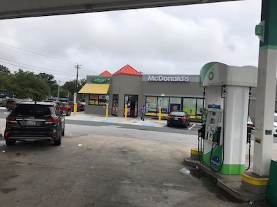 Getcoins - Bitcoin ATM - Inside of BP in Edgewood, Maryland