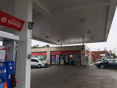 Getcoins - Bitcoin ATM - Inside of Exxon in District Heights, Maryland