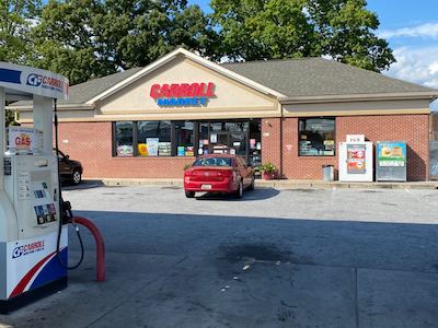 Getcoins - Bitcoin ATM - Inside of Carroll Fuel  in Randallstown, Maryland