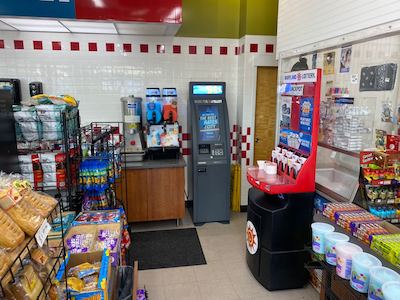 Getcoins - Bitcoin ATM - Inside of Carroll Fuel  in Randallstown, Maryland