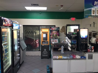 Getcoins - Bitcoin ATM - Inside of BP in Boynton Beach, Florida