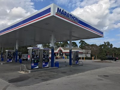Getcoins - Bitcoin ATM - Inside of Marathon in Port St. Lucie, Florida