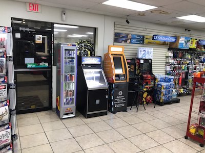 Getcoins - Bitcoin ATM - Inside of BP in Lake Placid, Florida