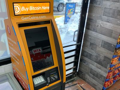 Getcoins - Bitcoin ATM - Inside of Power Gas in Chicago, Illinois