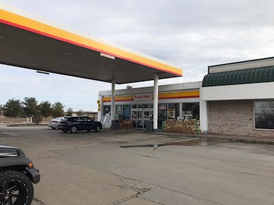 Getcoins - Bitcoin ATM - Inside of Shell in Brownsburg, Indiana