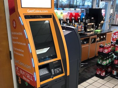 Getcoins - Bitcoin ATM - Inside of Citgo in Charlotte, North Carolina