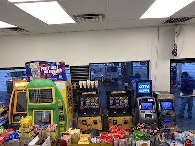 Getcoins - Bitcoin ATM - Inside of Sunoco in Philadelphia, Pennsylvania