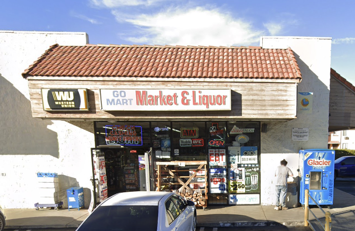 Getcoins - Bitcoin ATM - Inside of Go Mart in Escondido, California