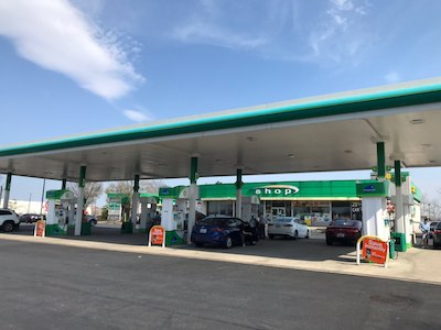 Getcoins - Bitcoin ATM - Inside of BP in Nottingham, Maryland