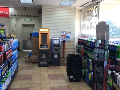 Getcoins - Bitcoin ATM - Inside of BP in Nottingham, Maryland