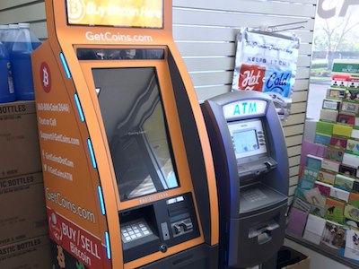 Getcoins - Bitcoin ATM - Inside of BP in Nottingham, Maryland