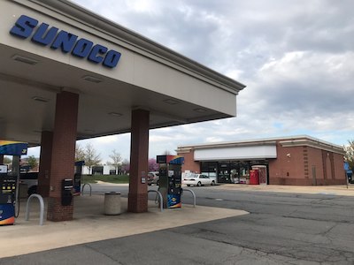 Getcoins - Bitcoin ATM - Inside of Sunoco in Ashburn, Virginia