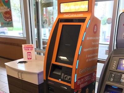 Getcoins - Bitcoin ATM - Inside of Shell in Waldorf, Maryland