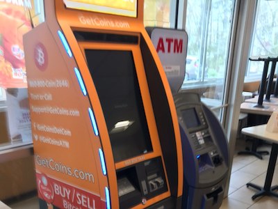 Getcoins - Bitcoin ATM - Inside of Shell in Waldorf, Maryland