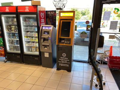 Getcoins - Bitcoin ATM - Inside of BP in Gainesville, Virginia