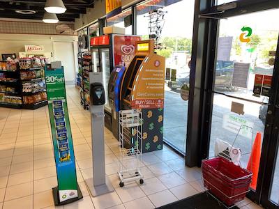 Getcoins - Bitcoin ATM - Inside of BP in Gainesville, Virginia