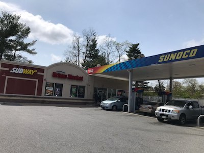 Getcoins - Bitcoin ATM - Inside of Sunoco in Temple Hills, Maryland