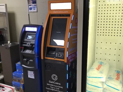 Getcoins - Bitcoin ATM - Inside of Sunoco in Chester, Virginia