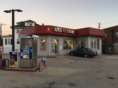 Getcoins - Bitcoin ATM - Inside of Arbutus Apex Gas in Halethorpe, Maryland