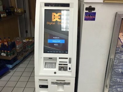 Getcoins - Bitcoin ATM - Inside of Arbutus Apex Gas in Halethorpe, Maryland