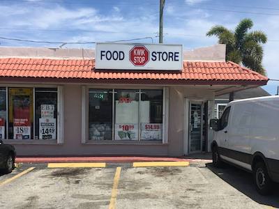 Getcoins - Bitcoin ATM - Inside of Kwik Stop Food Mart in Lake Worth, Florida