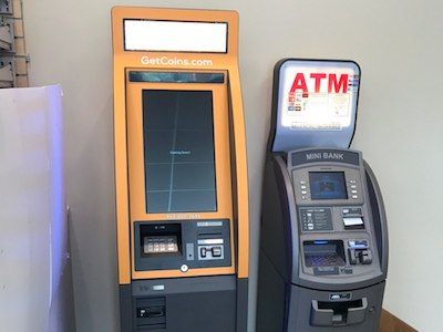 Getcoins - Bitcoin ATM - Inside of Conoco in Sicklerville, New Jersey