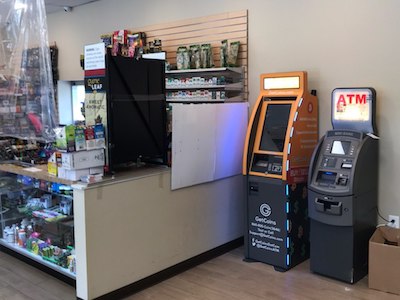 Getcoins - Bitcoin ATM - Inside of Conoco in Sicklerville, New Jersey