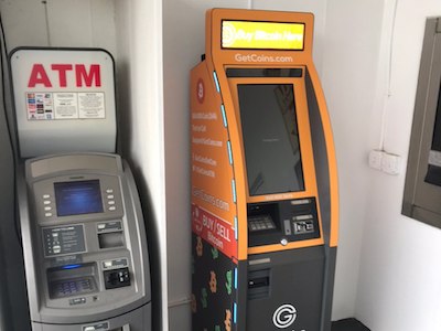 Getcoins - Bitcoin ATM - Inside of Citgo in Fairfax, Virginia