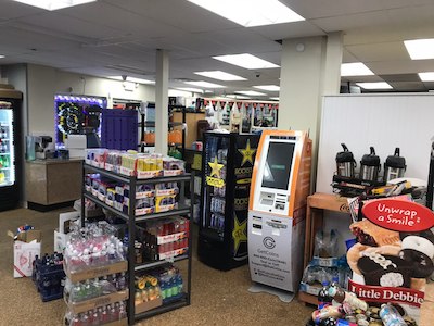 Getcoins - Bitcoin ATM - Inside of Sunoco in Akron, Ohio