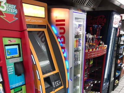 Getcoins - Bitcoin ATM - Inside of Phillips 66 in Fort Wayne, Indiana
