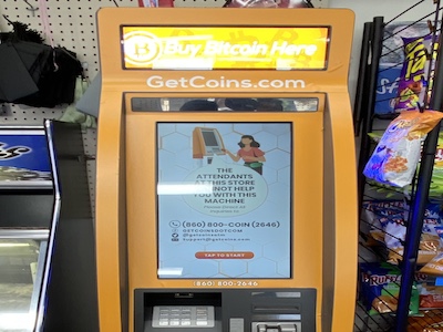 Getcoins - Bitcoin ATM - Inside of Citgo in Glen Burnie, Maryland