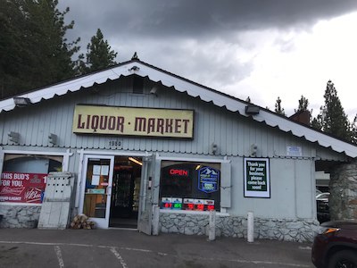 Getcoins - Bitcoin ATM - Inside of Liquor Market in South Lake Tahoe, California