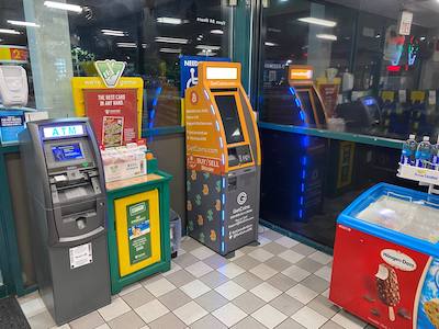 Getcoins - Bitcoin ATM - Inside of Shell in Woodbridge, Virginia