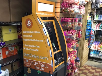 Getcoins - Bitcoin ATM - Inside of Midwest Gas in Chicago, Illinois